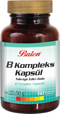 B Vitamin Kompleksi Kapsül