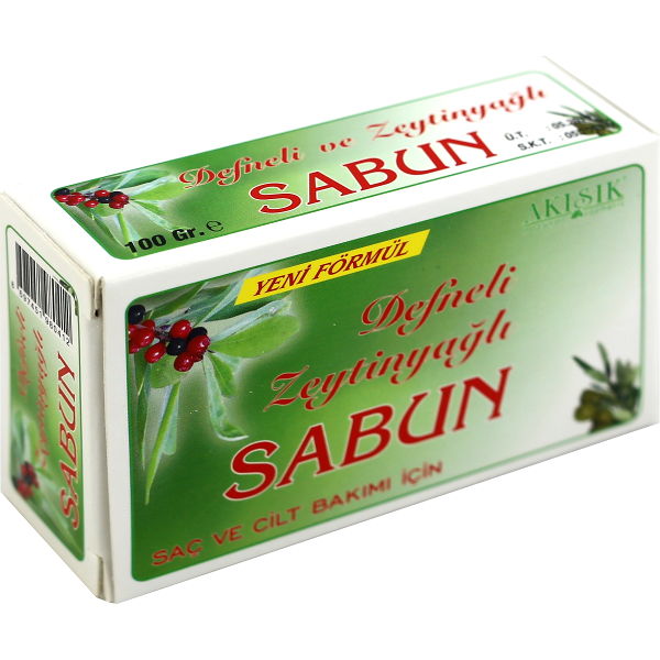 Defneli & Zeytinyağlı 100gr. Bitkisel Sabun
