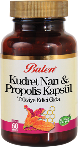 Kudret Narı & Propolis Kapsül Takviye Edici Gıda