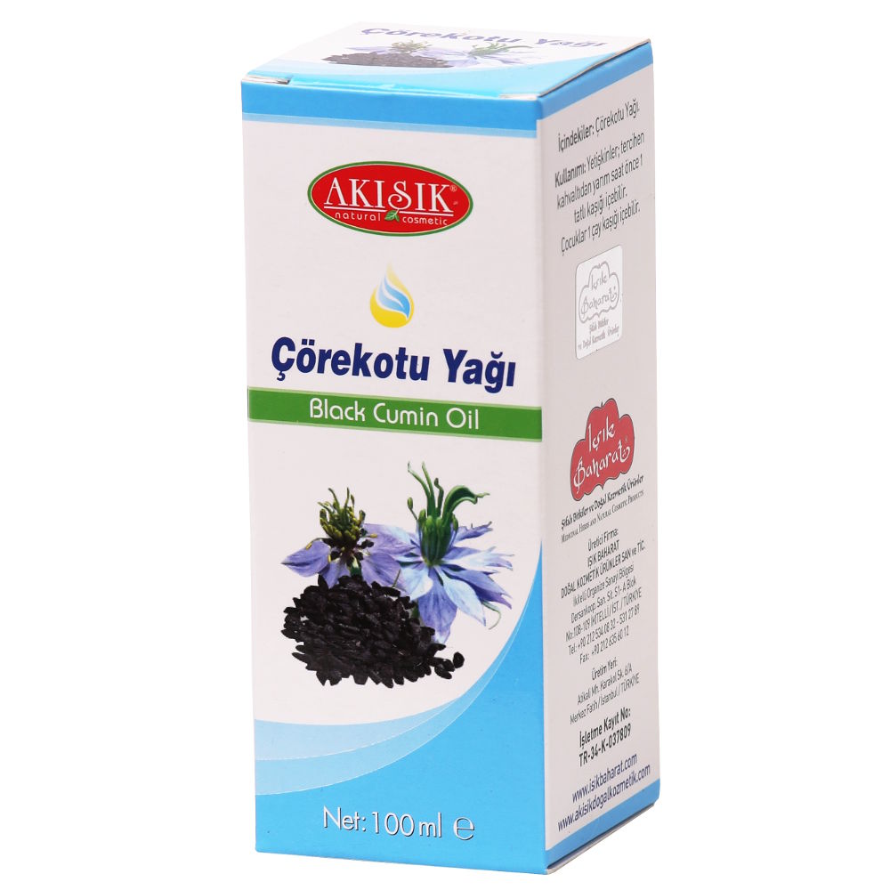 Çörekotu Yağı 100ml. Bitkisel yağ