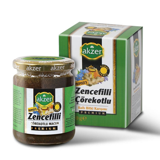 Zencefilli Çörekotlu Macun Premium (420gr)